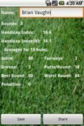 download Handicap: Golf Tracker Lite apk